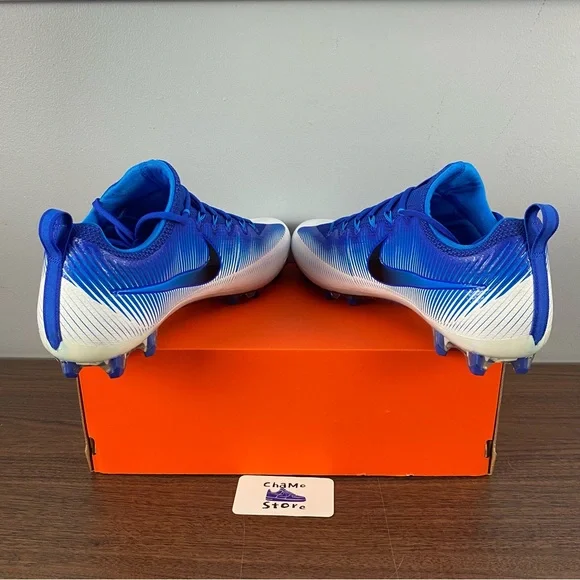 Nike Vapor Untouchable Pro Football Cleats Blue White 833385-400 Men’s Sz 16